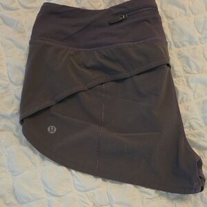 lululemon athletica Women's Dark Purple Mini Skirt